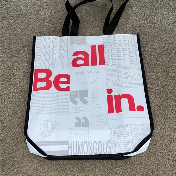 lululemon athletica Handbags - Be all in lululemon reusable bag